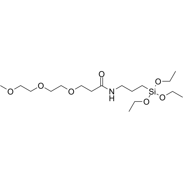 m-PEG3-amido-C3-triethoxysilane 2243566-45-0